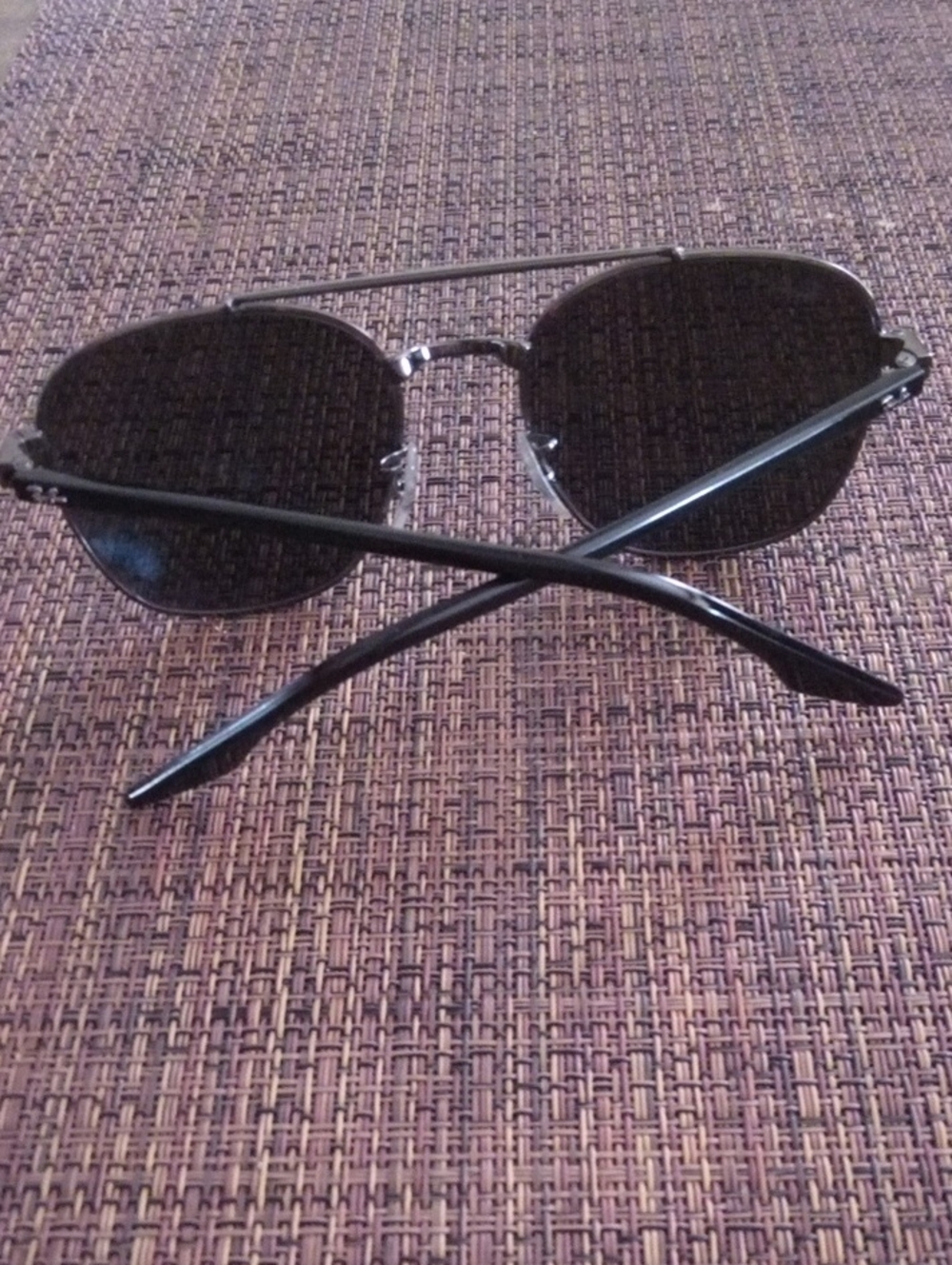 Ray-Ban Aviator Dark Lens Sunglasses - Picture 5 of 11
